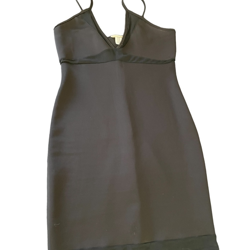 Punc Strappy Evening Womens Dress with Mesh Panels • Size: XL